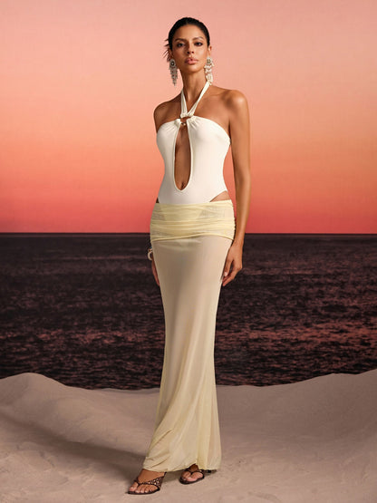 Horex Halterneck Cutout Two Piece Set