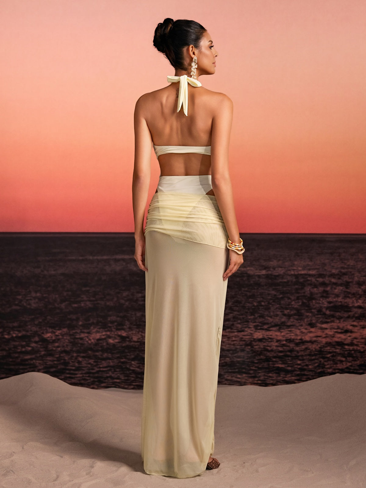 Horex Halterneck Cutout Two Piece Set