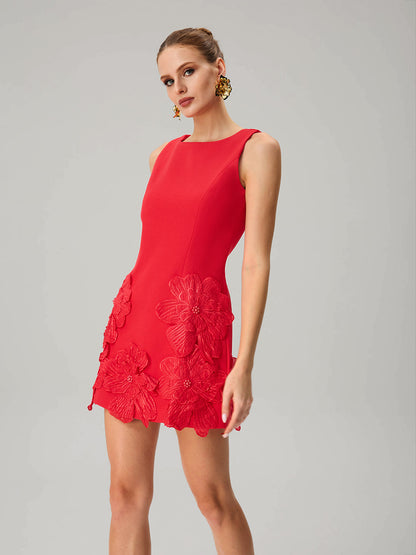 Rosstef Mini Floral Mini Dress