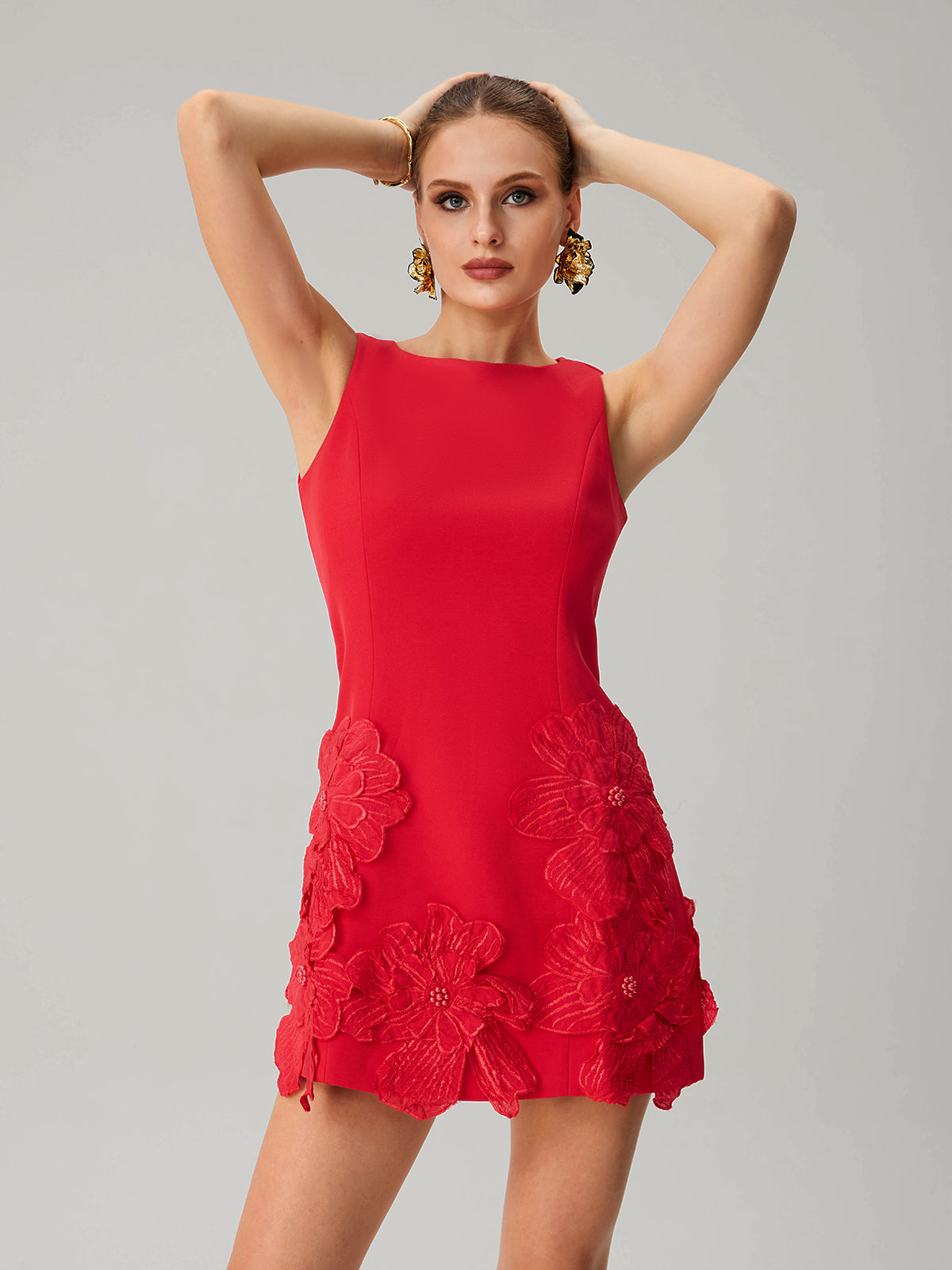 Rosstef Mini Floral Mini Dress