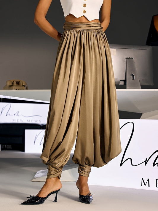 Jarevix Pleated Balloon Pants