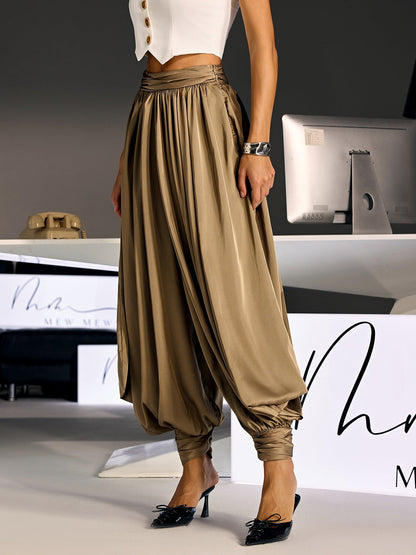 Jarevix Pleated Balloon Pants
