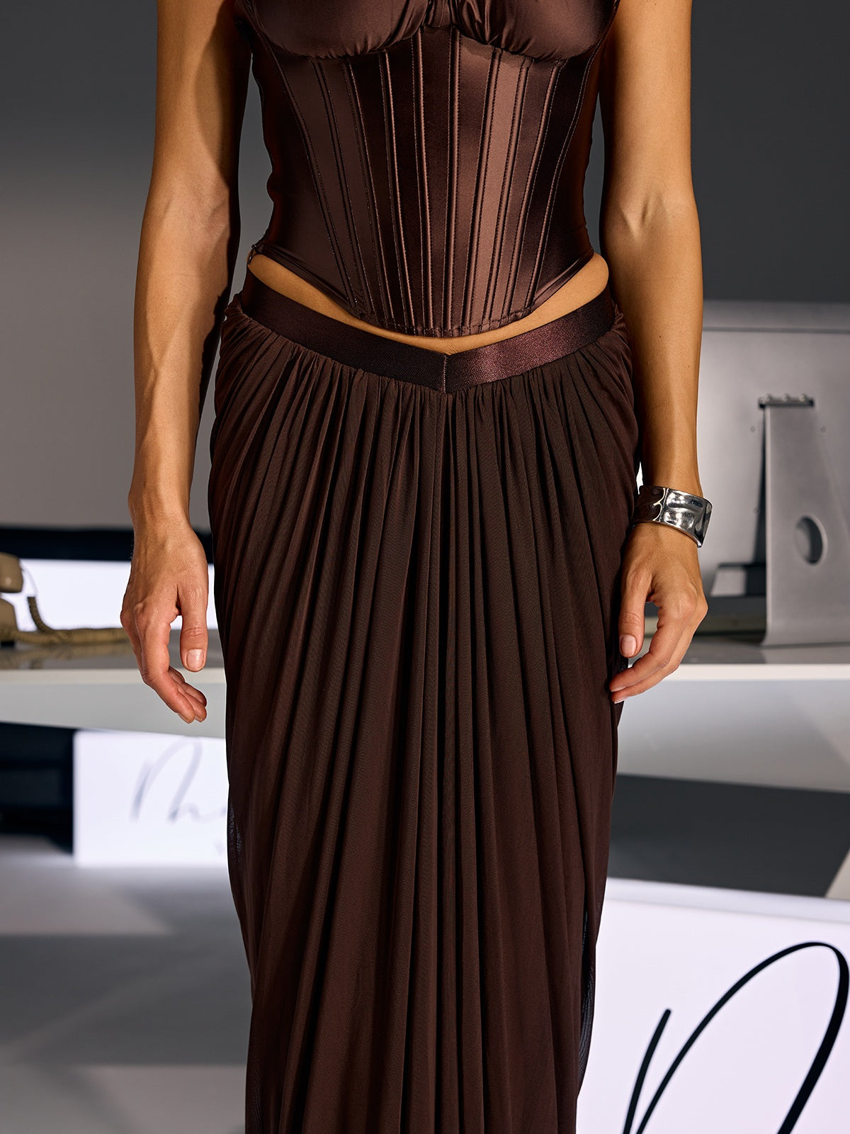 Jondral Ruched Skirt
