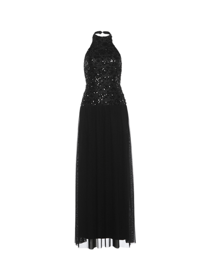Keliro Sleeveless Sequin Maxi Dress