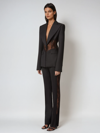 Lashanda Lace Blazer