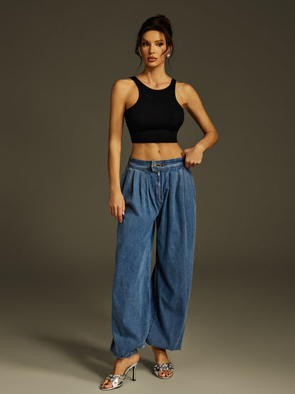 Lashunay Relaxed Tapered Jeans