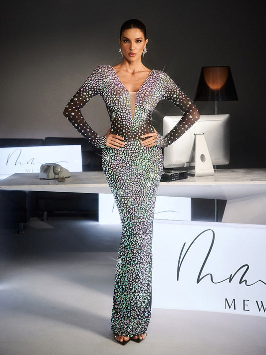 Rosstef Crystallic Maxi Gown