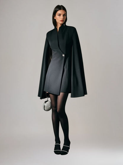 Lisinda Cape Sleeve Blazer