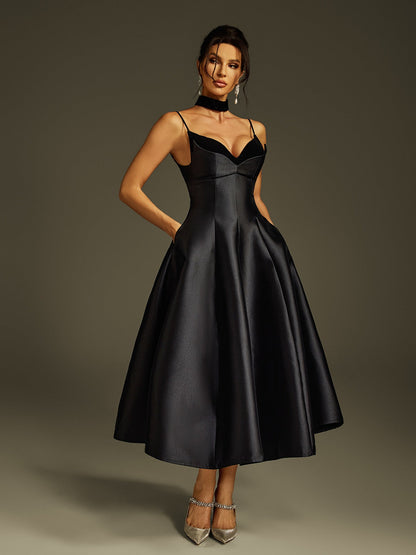 Rosstef Lizina Saten Midi GİYİM