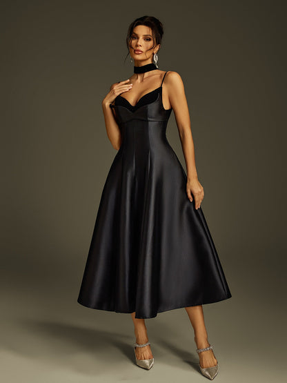 Rosstef Lizina Saten Midi GİYİM