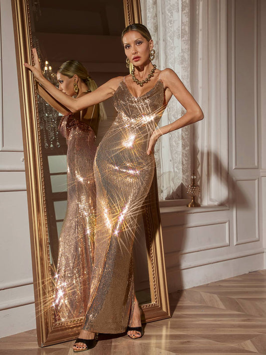 Rosstef Sequin Maxi GİYİM