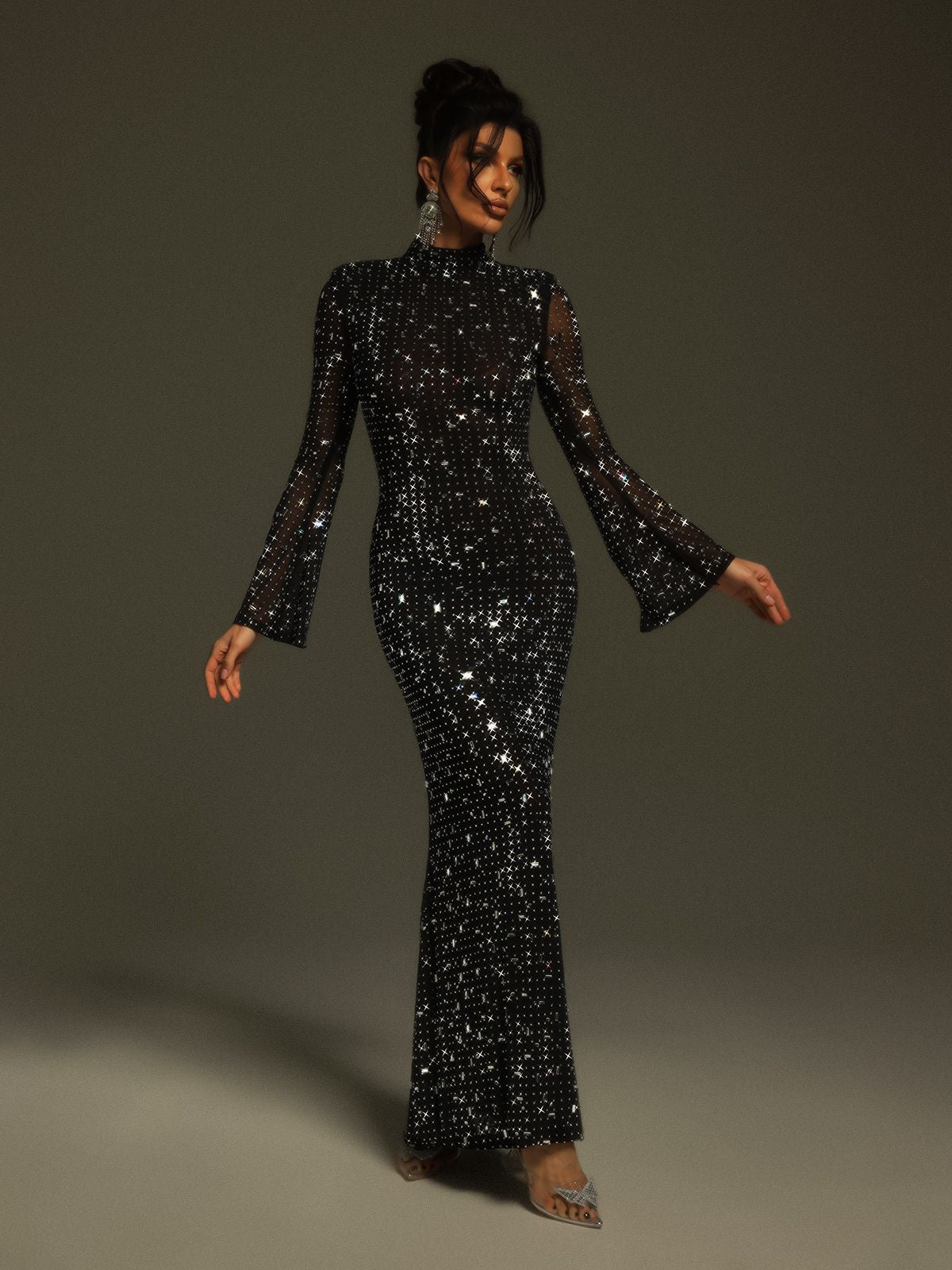 Rosstef Crystal Mesh Long Sleeve Günüş