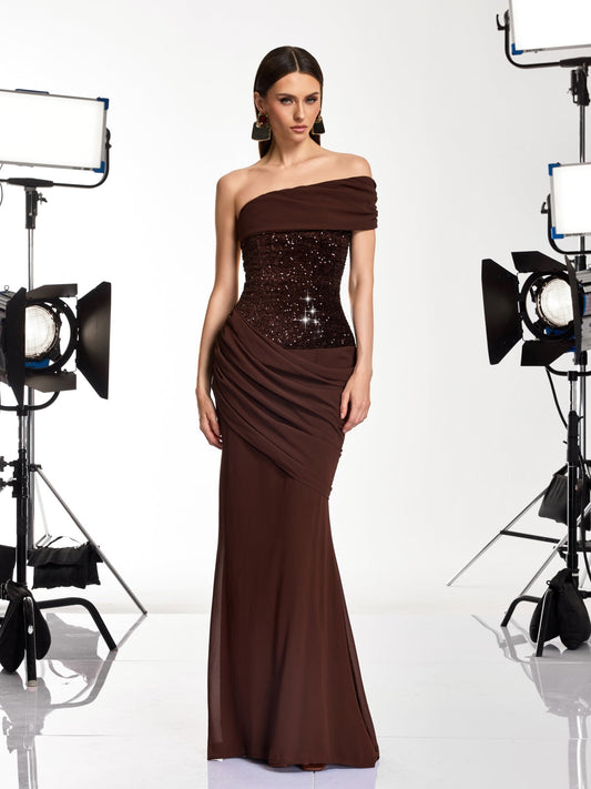 Rosstef Sequin Maxi Gown