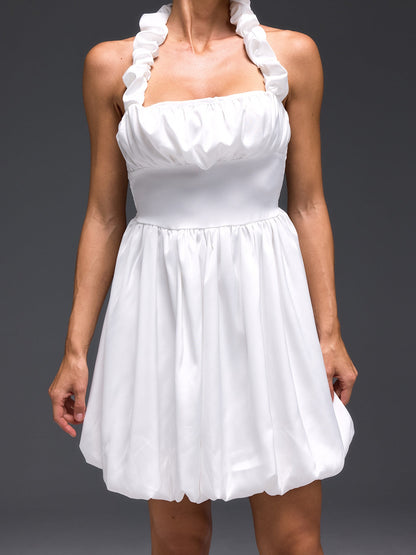 Rosstef Mini Etiketli Ruched Gown