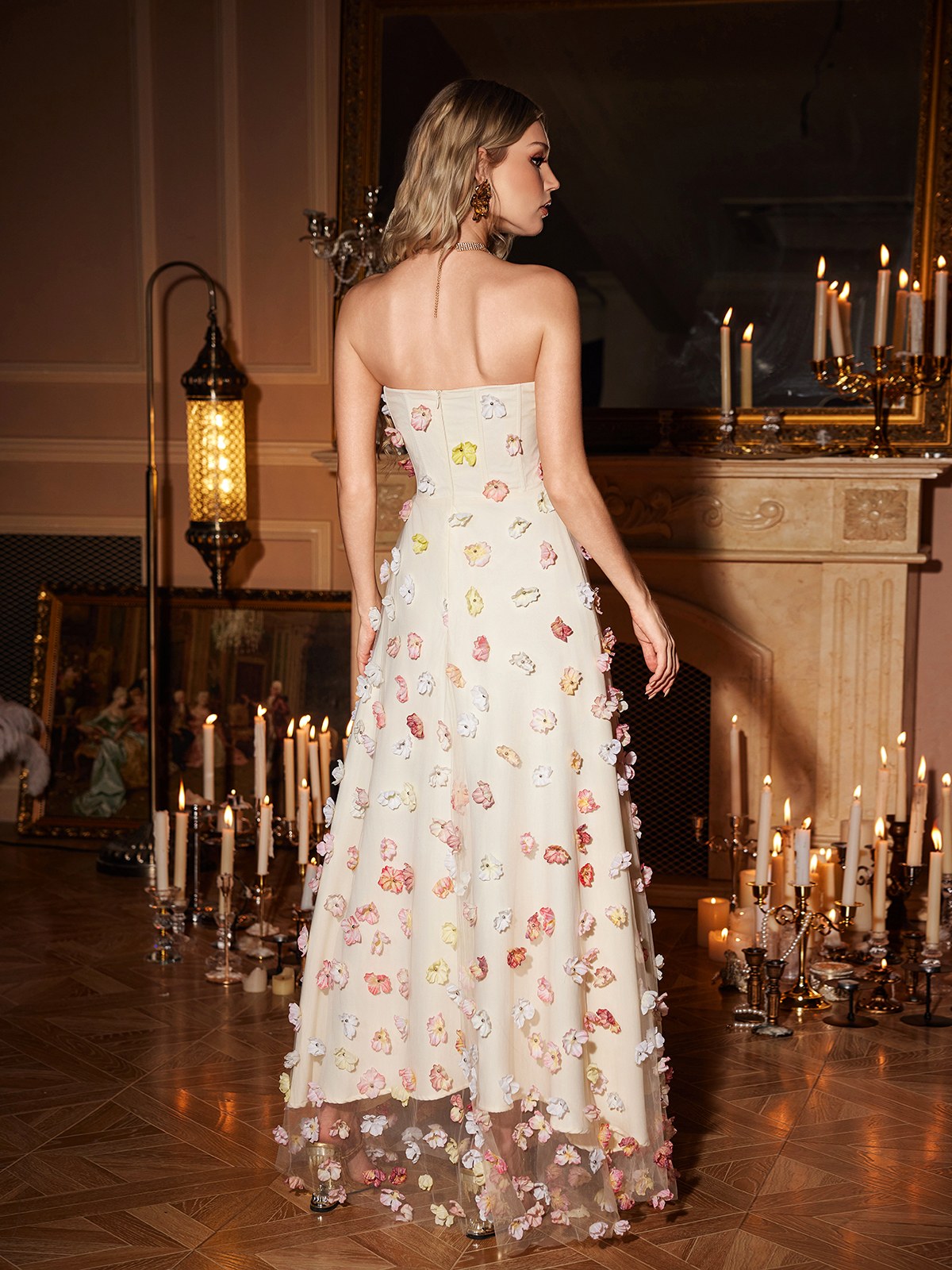 Rosstef Flower Maxi Dress