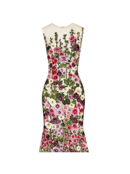 Rosstef Floralı Sleeveless Midi GİYİM