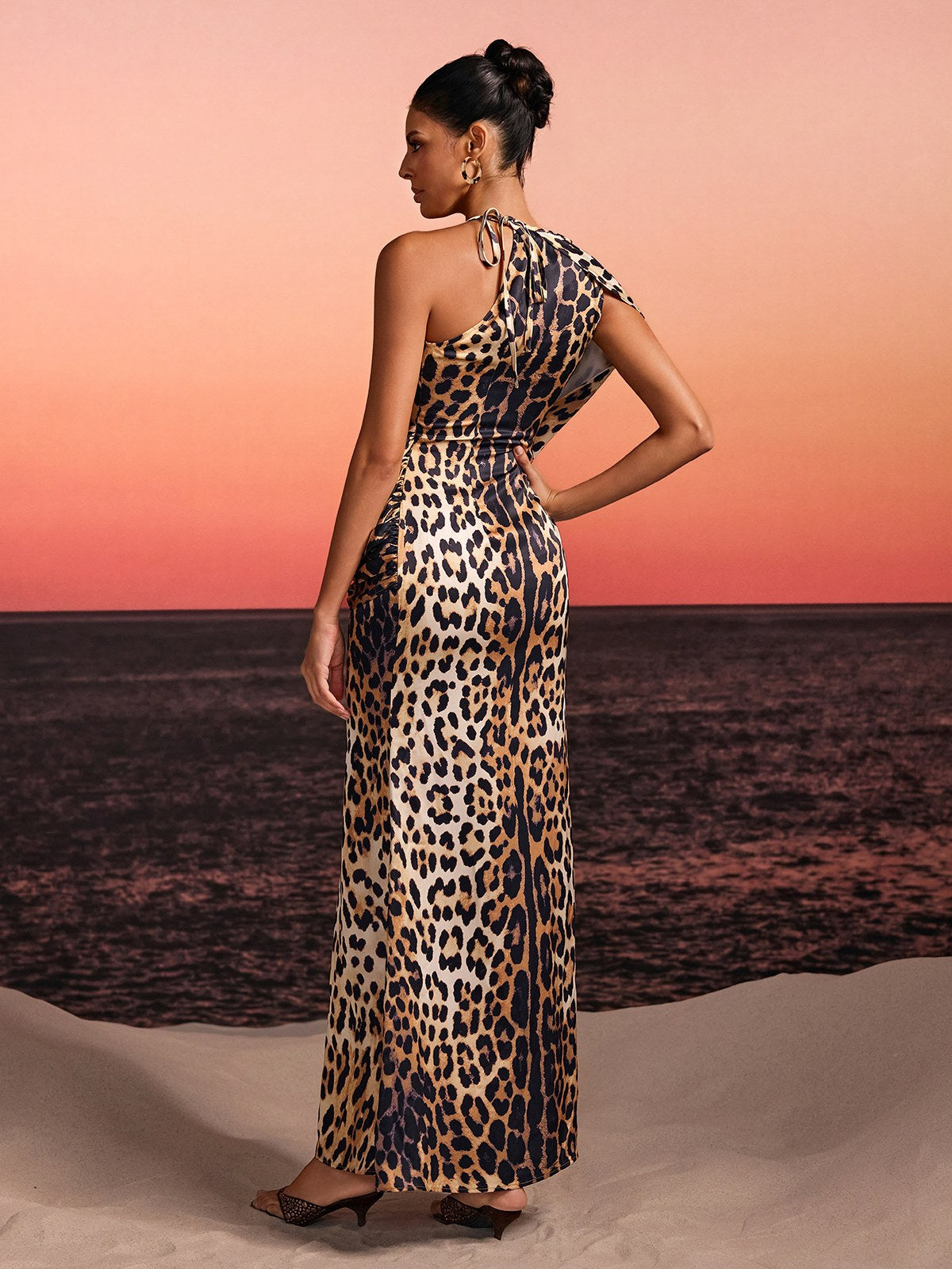 Pryden Leopard Printed Maxi Dress