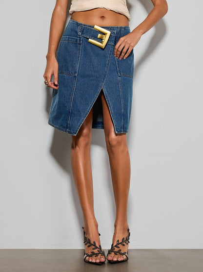 Taelorin Denim Skirt