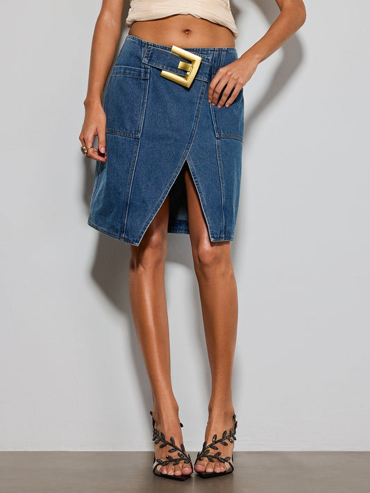 Taelorin Denim Skirt