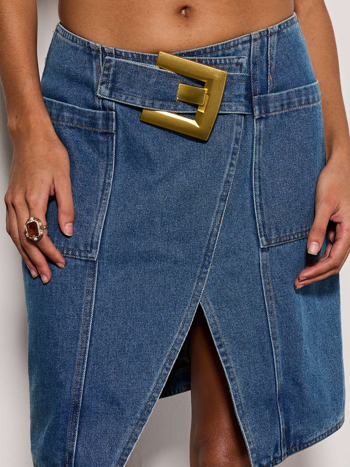 Taelorin Denim Skirt