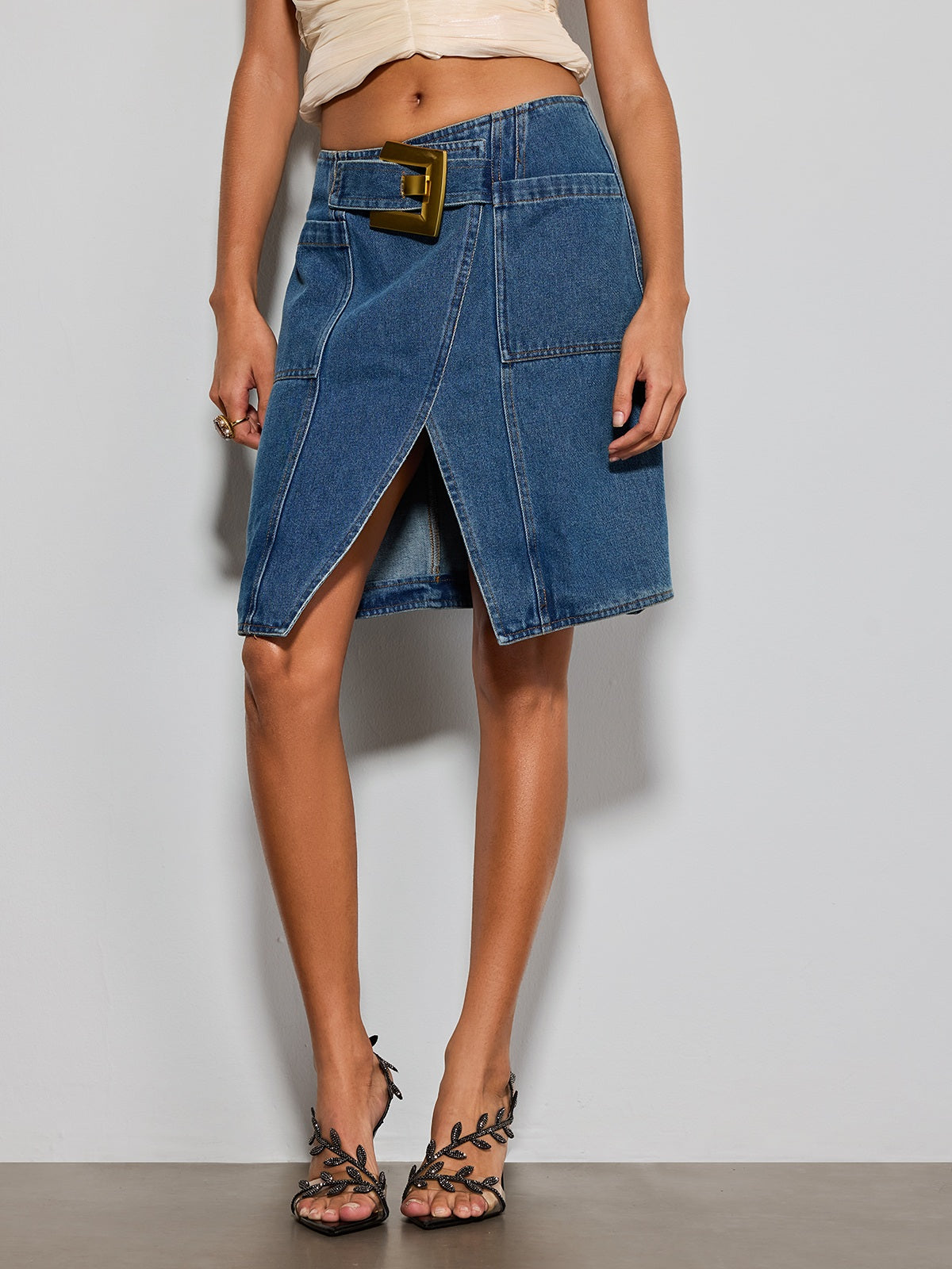 Taelorin Denim Skirt