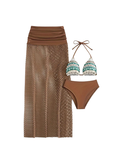 Tylith Printed Cutout Three Piece Set