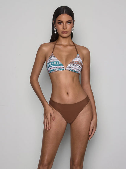Tylith Printed Cutout Three Piece Set