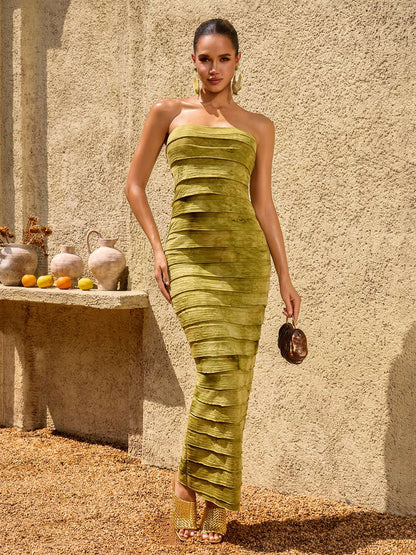 Ulvareth Strapless Maxi Dress