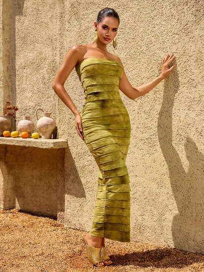 Ulvareth Strapless Maxi Dress