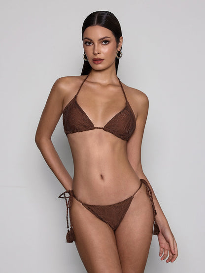 Xavoryn Fringe Bikini Two Piece Set