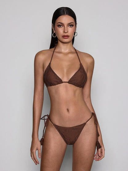 Xavoryn Fringe Bikini Two Piece Set