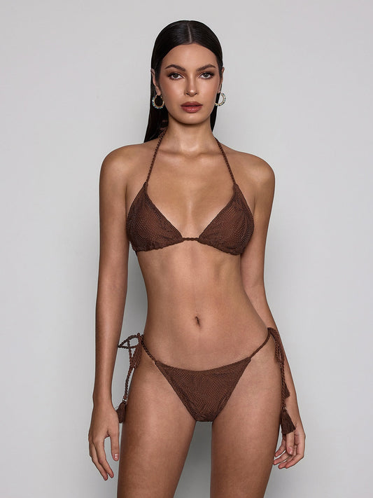 Xavoryn Fringe Bikini Two Piece Set