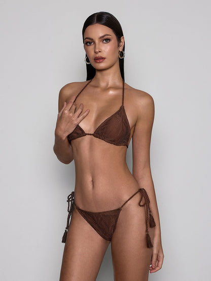 Xavoryn Fringe Bikini Two Piece Set