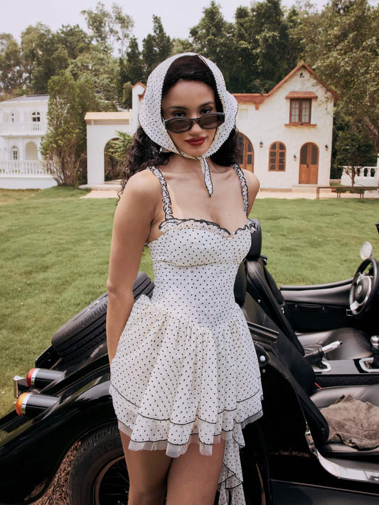 Rosstef Dot Mini Dress