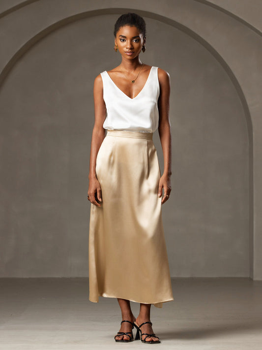 Rosstef Silkless V-Neck Tank Top