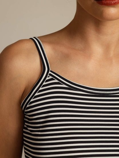Rosstef Çift Cebeli Süt Kumaş Tank Top