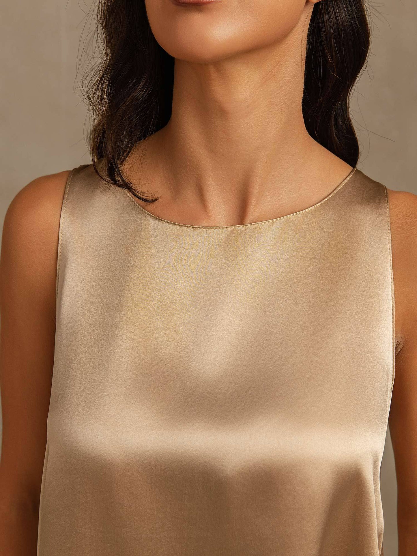 Rosstef Pure Silk Tank Top