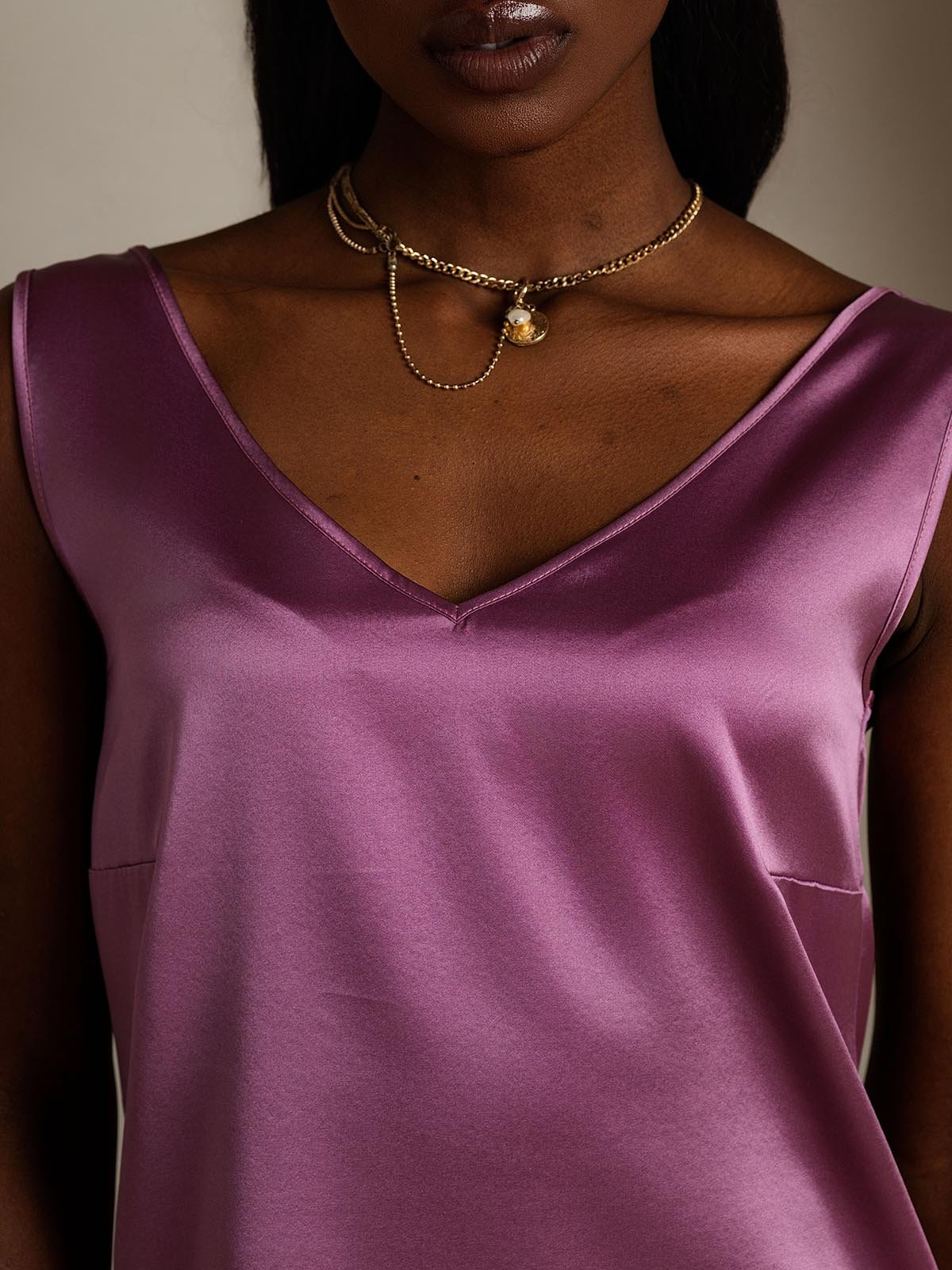 Rosstef Silkless V-Neck Tank Top