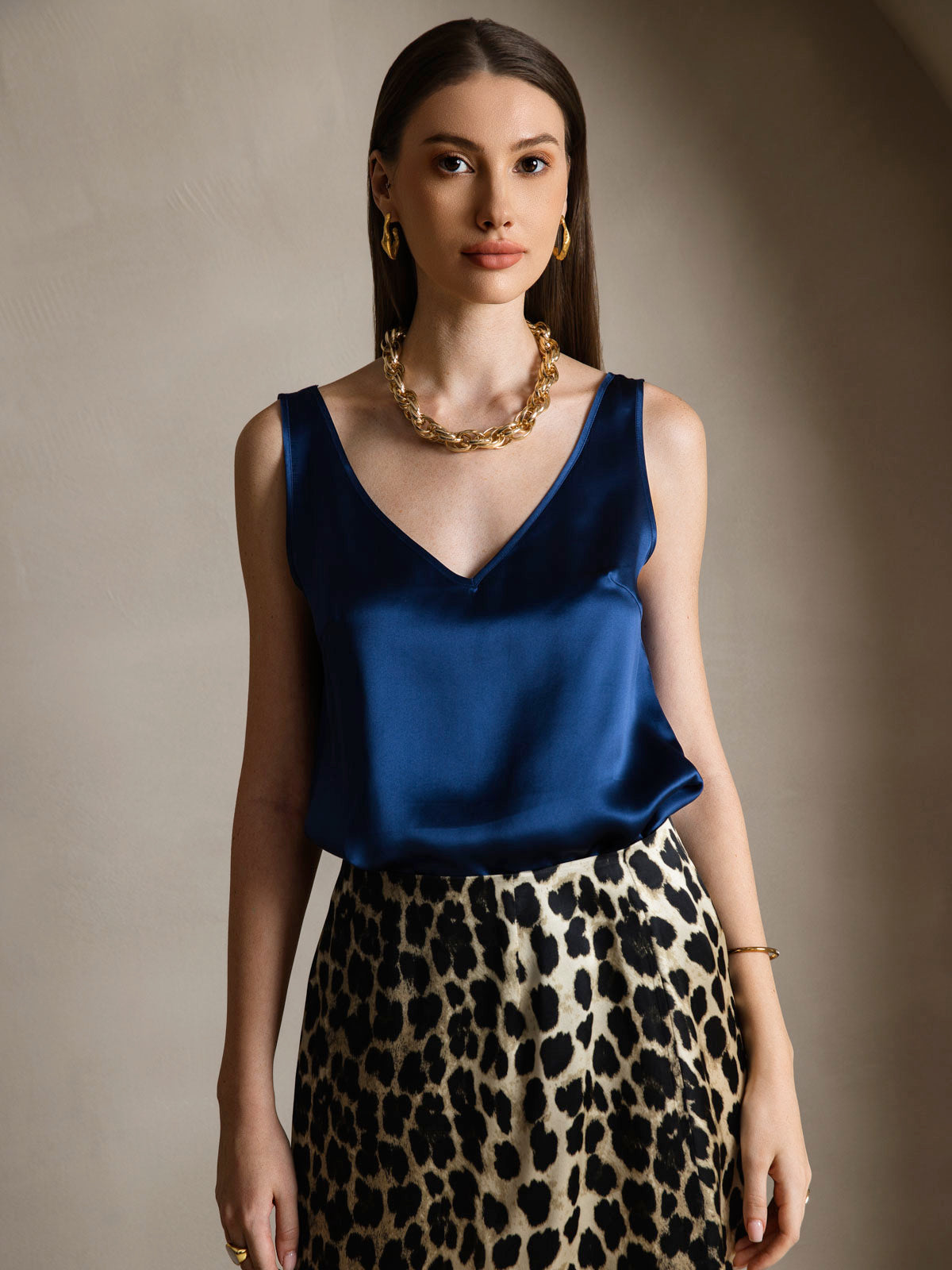 Rosstef Silkless V-Neck Tank Top