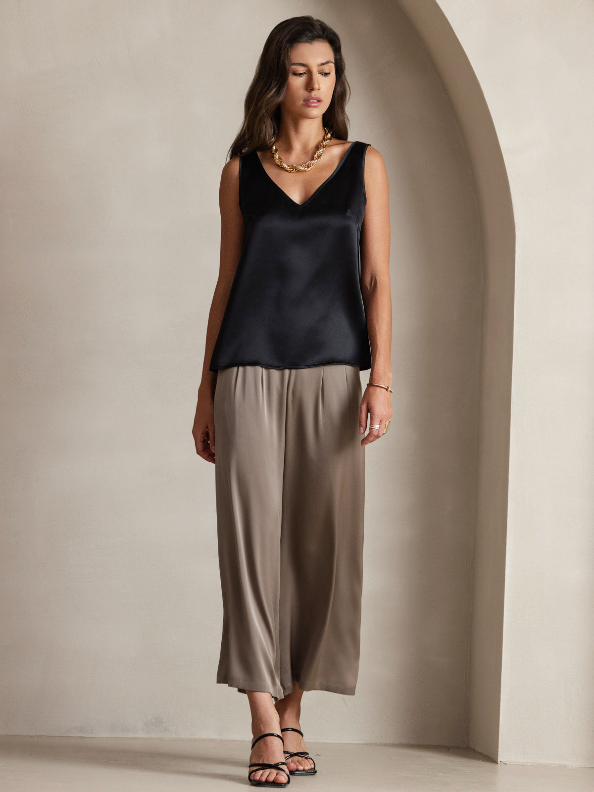 Rosstef Silkless V-Neck Tank Top