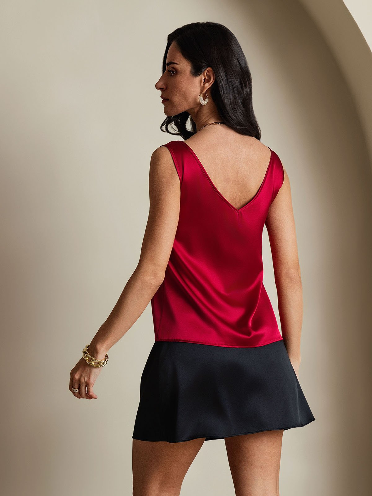 Rosstef Silkless V-Neck Tank Top