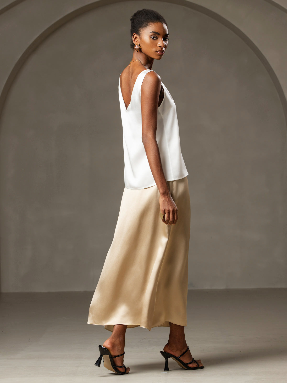 Rosstef Silkless V-Neck Tank Top