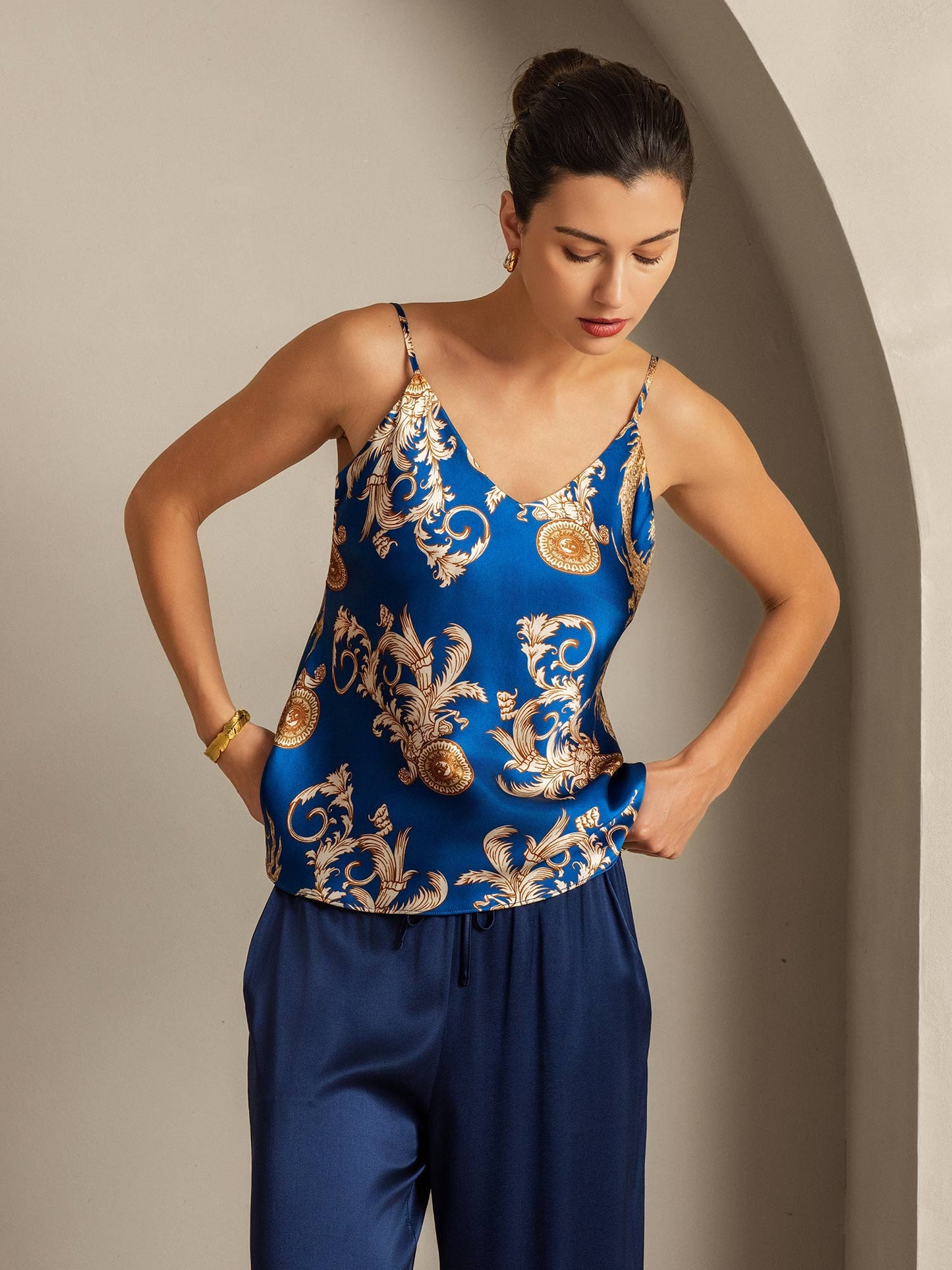 Rosstef Dragon Print Camisoles